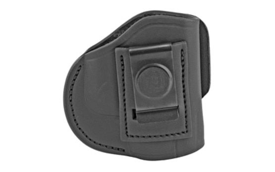 1791 Gunleather 4 Way IWB / OWB Size 4 Right Hand Holster in Stealth Black is made of leather